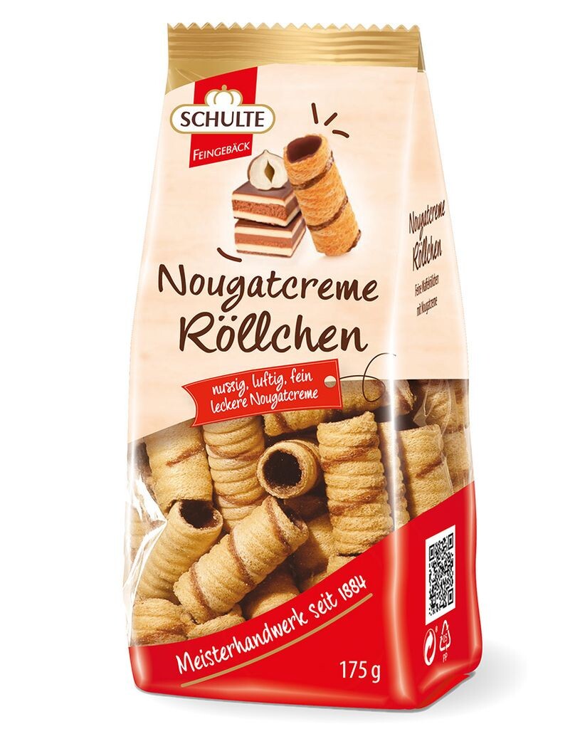

РУЛЕТЫ С НУГОЙ и КРЕМОМ от Schulte, 175г