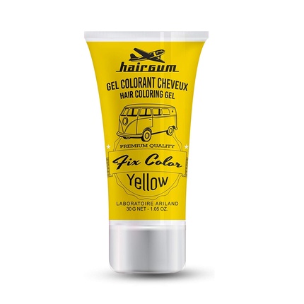 цена Крем-краска Yellow Fix Color 30 мл - Желтый, Hairgum