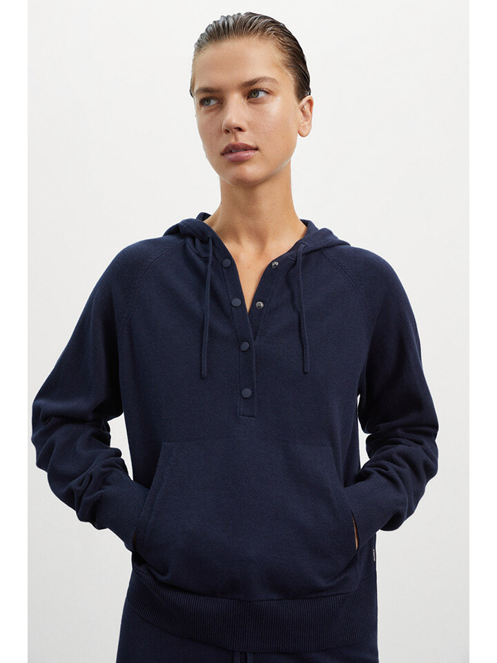 

Толстовка Ecoalf Hoodie Abedul, темно-синий