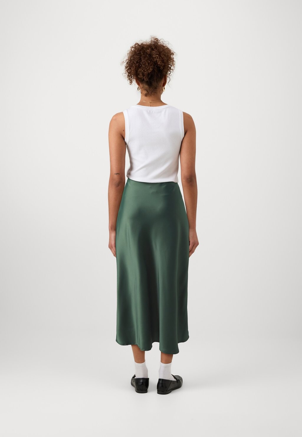 

Юбка А-силуэта YASPELLA MIDI SKIRT YAS, темно-зеленый