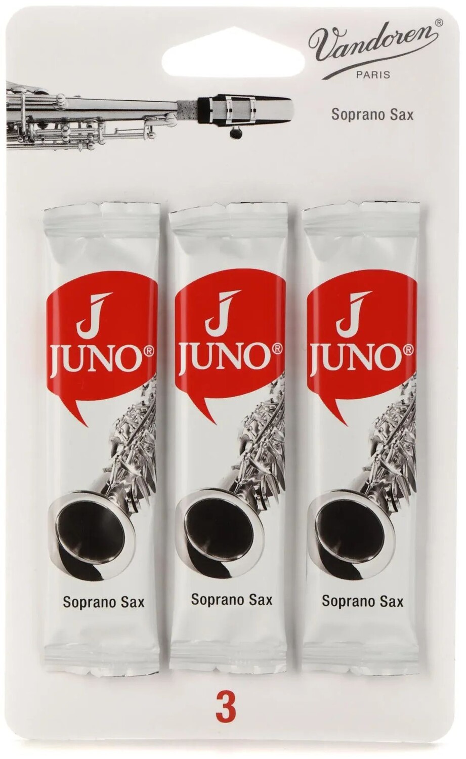 

Трости для саксофона-сопрано Juno JSR513/3 — 3,0 (3 шт.)