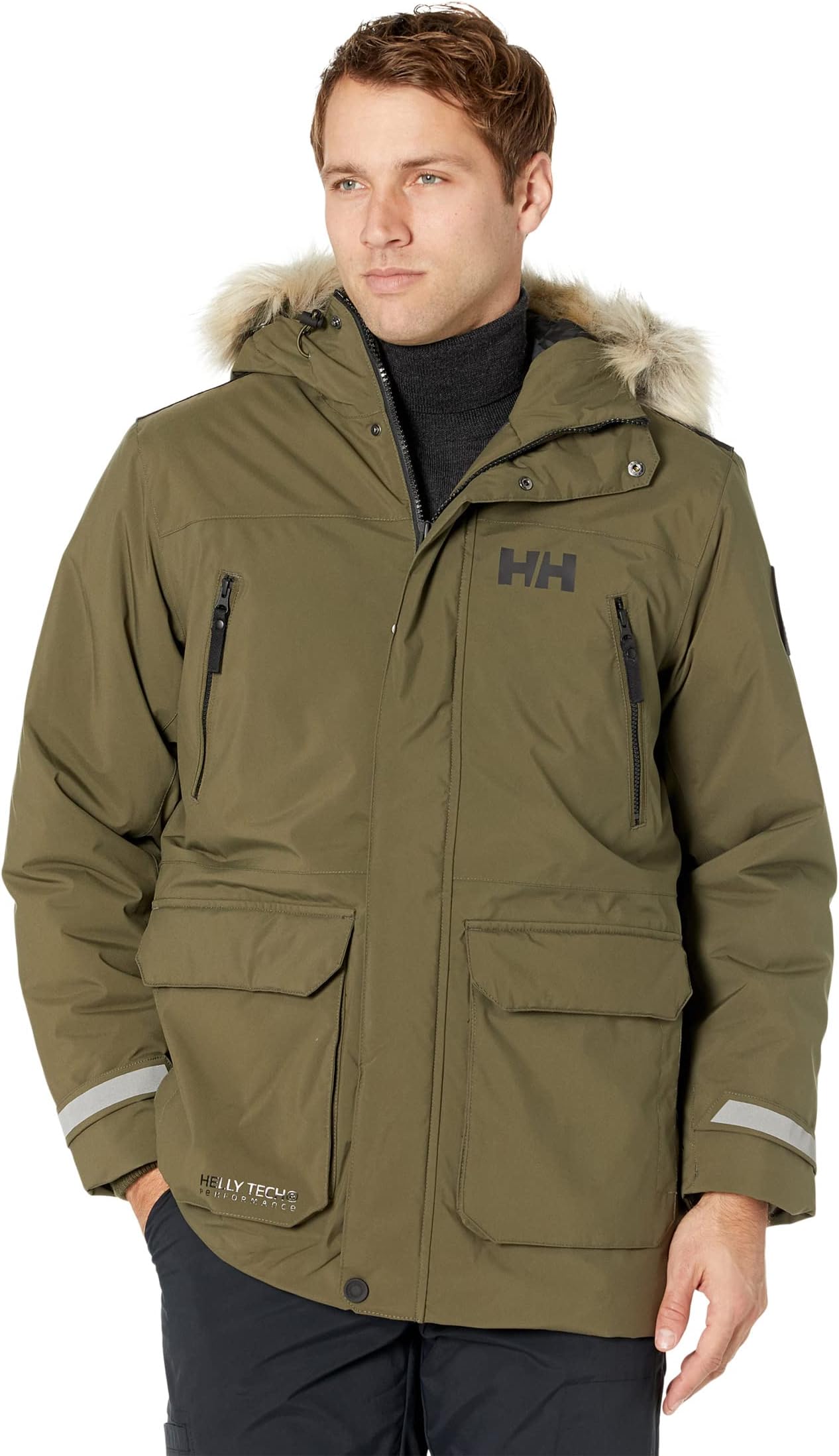 Парка Reine Parka Helly Hansen, цвет Utility Green