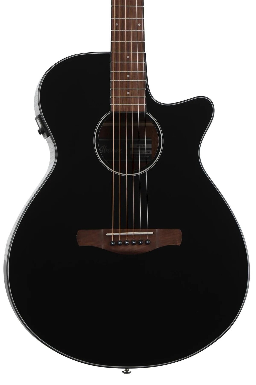 

Акустически-электрическая гитара Ibanez AEG50 - черный глянцевый цвет