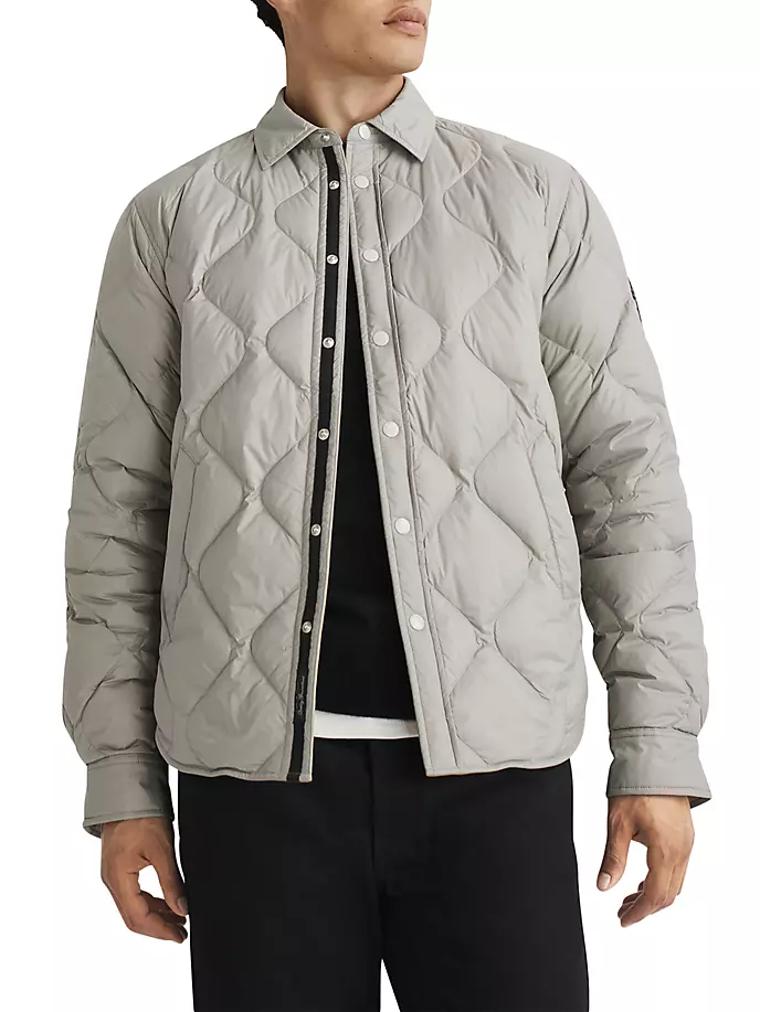 

Утепленная куртка-рубашка Dane Rag & Bone, цвет elephant