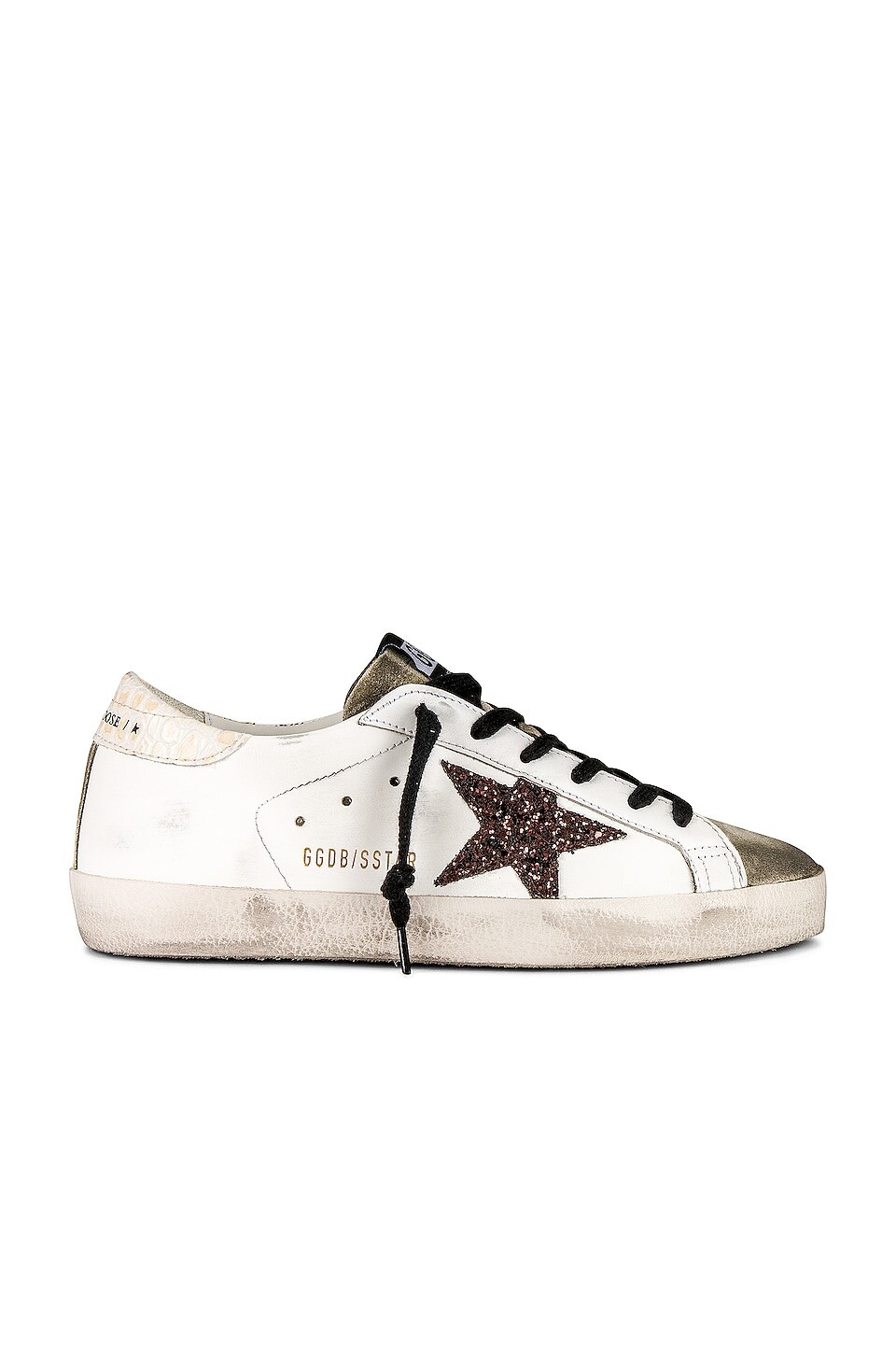 Кроссовки Golden Goose Superstar, цвет White, Taupe, Coffee Brown, & Ivory кроссовки flamingos life retro 90s unisex white brown ivory