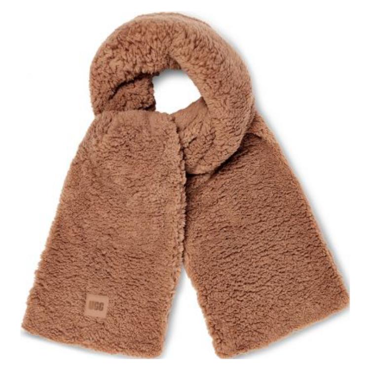 Женские вязаные шарфы Ugg, коричневый вязаные модные аксессуары сумочки ремни перчатки шарфы
