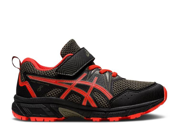 

Кроссовки ASICS PRE VENTURE 8 PS 'BLACK CHERRY TOMATO', черный