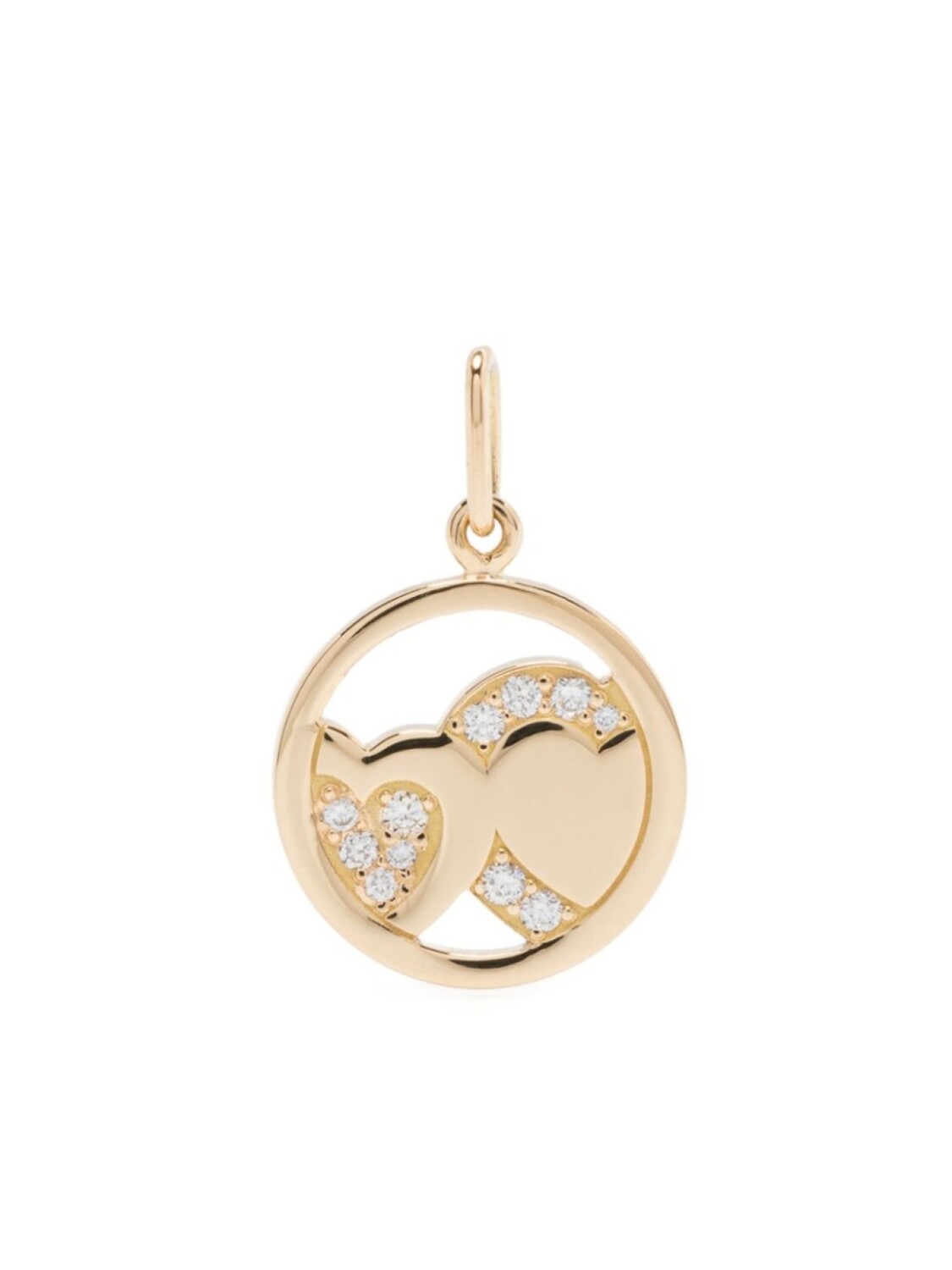 

Подвеска Soul diamond из 18-каратного желтого золота Loyal.e Paris, золотой