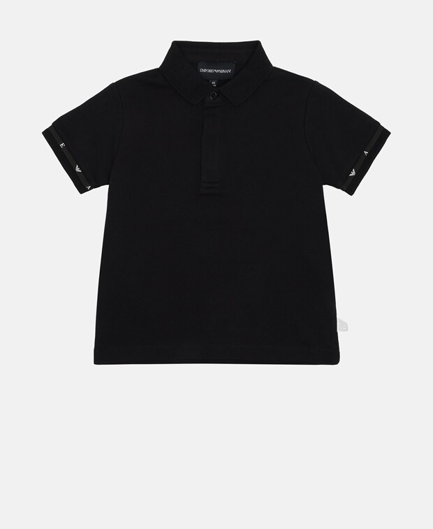 

Рубашка поло Emporio Armani, черный