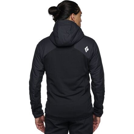 

Куртка First Light Hybrid с капюшоном мужская Black Diamond, черный