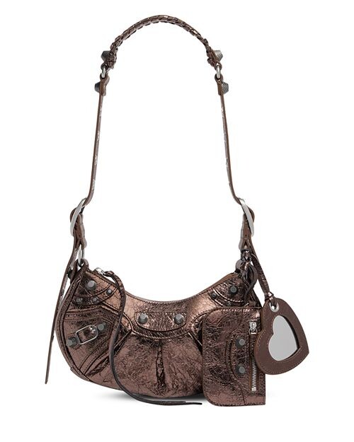 

Сумка через плечо Le Cagole XS Balenciaga, цвет Brown