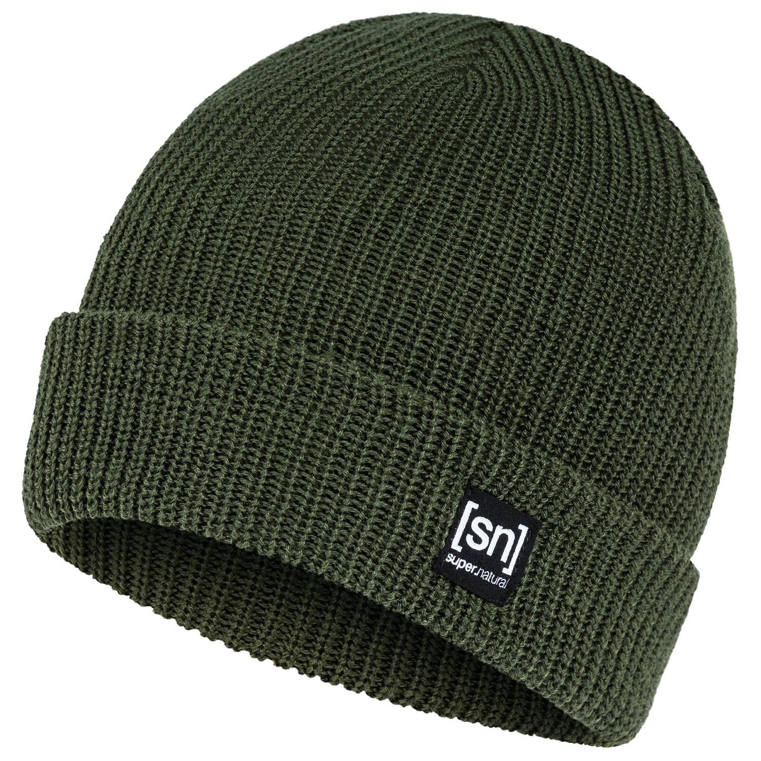 

Шапка Super.Natural Merino Basic Beanie, цвет Rifle Green