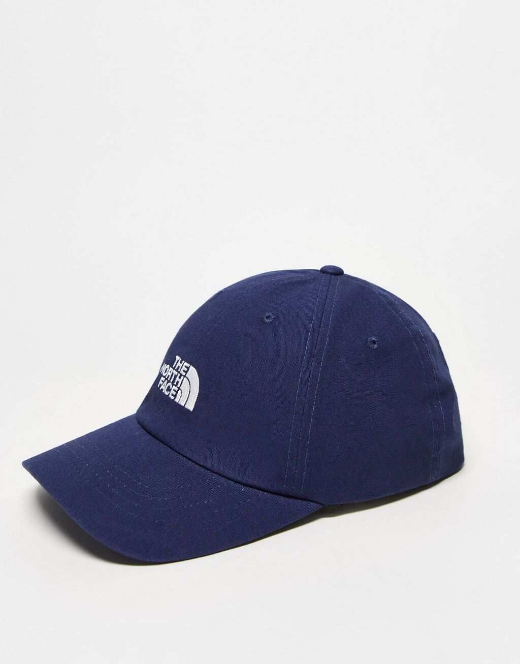 

Темно-синяя хлопковая кепка The North Face Norm