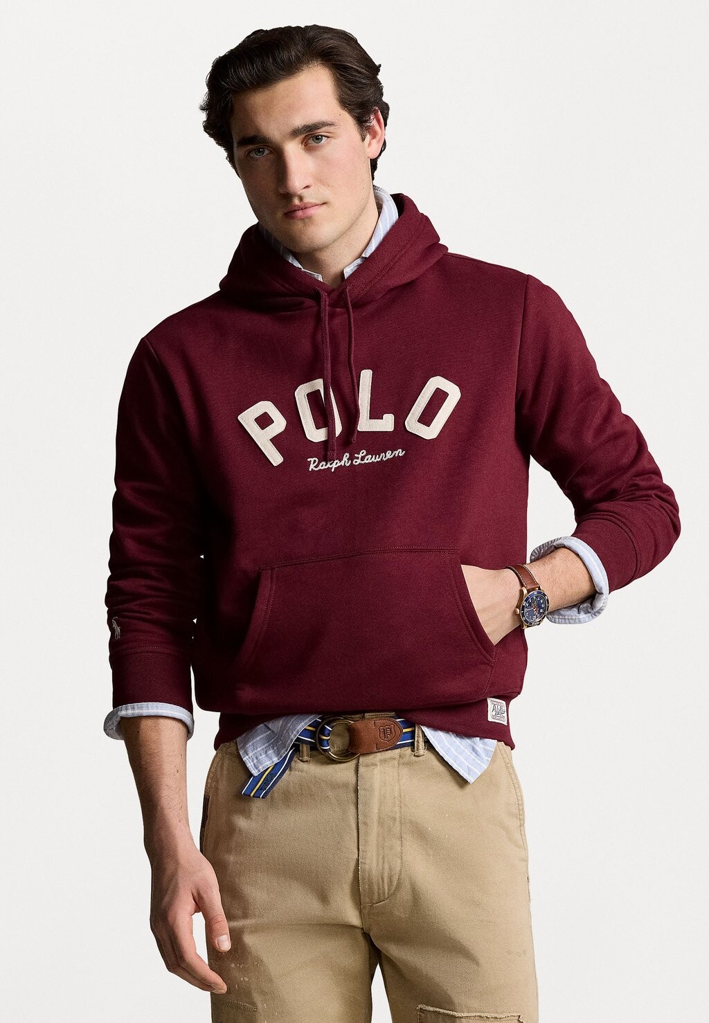 

Толстовка с капюшоном THE RL FLEECE LOGO HOODIE Ralph Lauren, Бордо