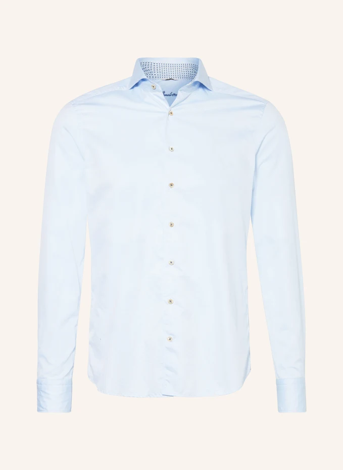 цена Рубашка узкого кроя Stenströms, синий