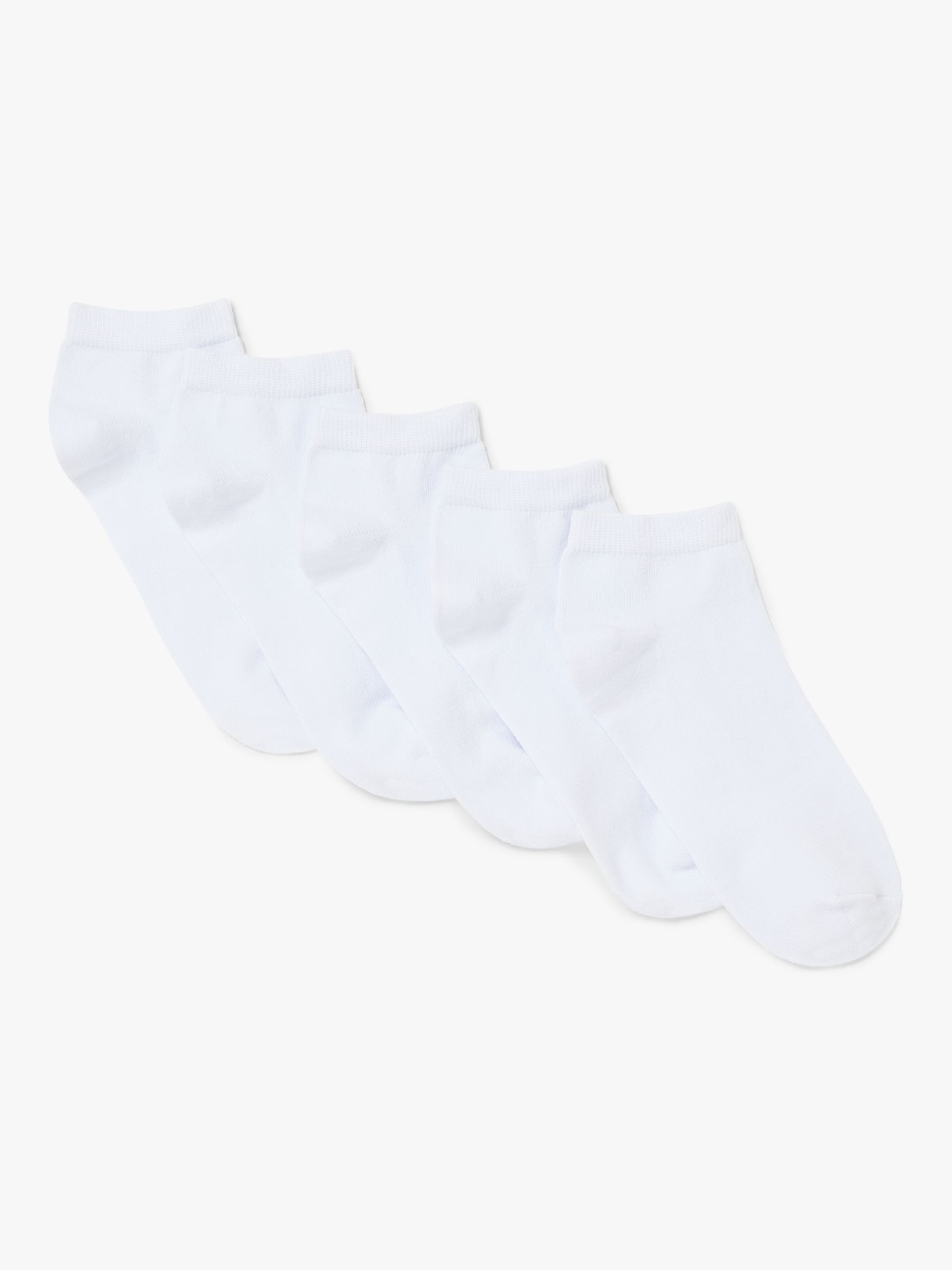 Женские однотонные тренировочные носки из смесового хлопка John Lewis ANYDAY, белый нунчаки тренировочные неопреновые мягкие