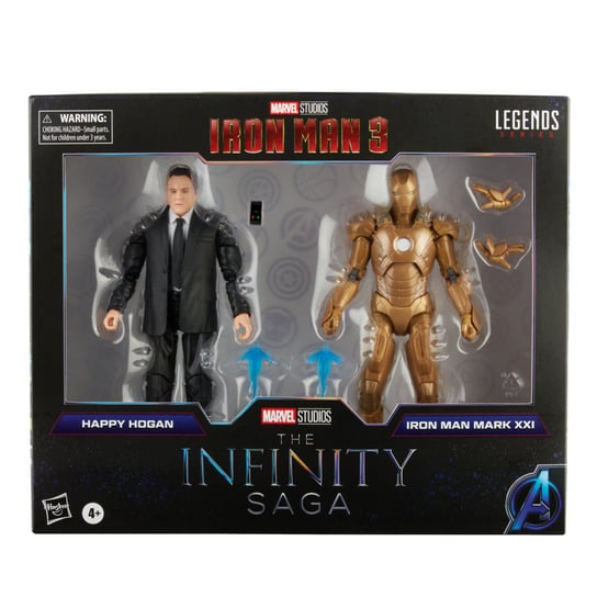 Набор коллекционных фигурок Hasbro, Marvel, Legends Infinity Happy Iron Man MKXXI