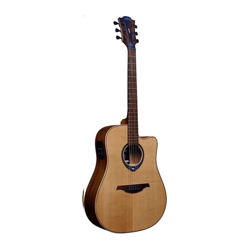 

Акустическая гитара LAG HYVIBE TRAMONTANE THV10DCE-LB Hollow Body Dreadnaught Smart Guitar with Built-in FX / Looper / Bluetooth Speaker