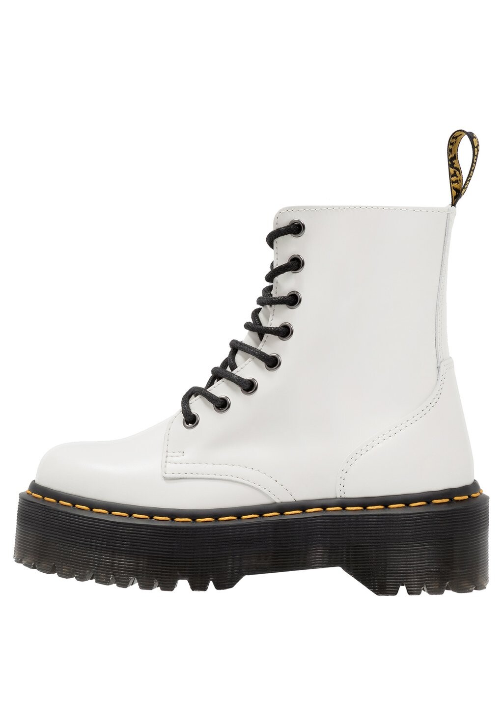 Ботильоны на платформе Dr. Martens, белый