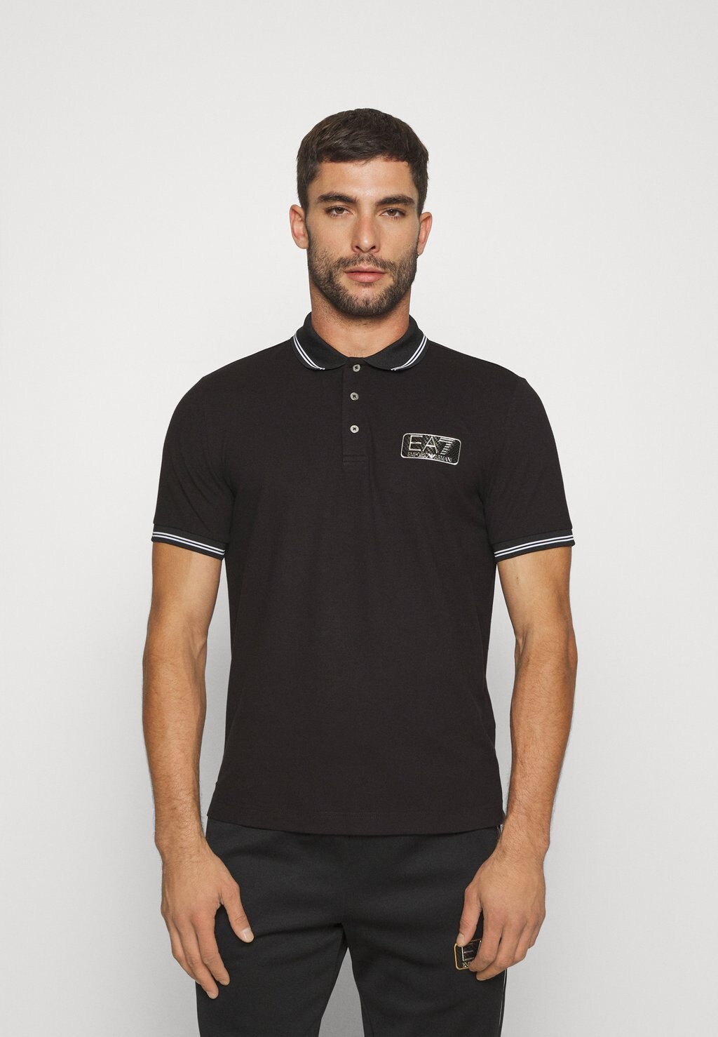 

Поло ТЕННИСНЫЙ КЛУБ EA7 Emporio Armani, черный