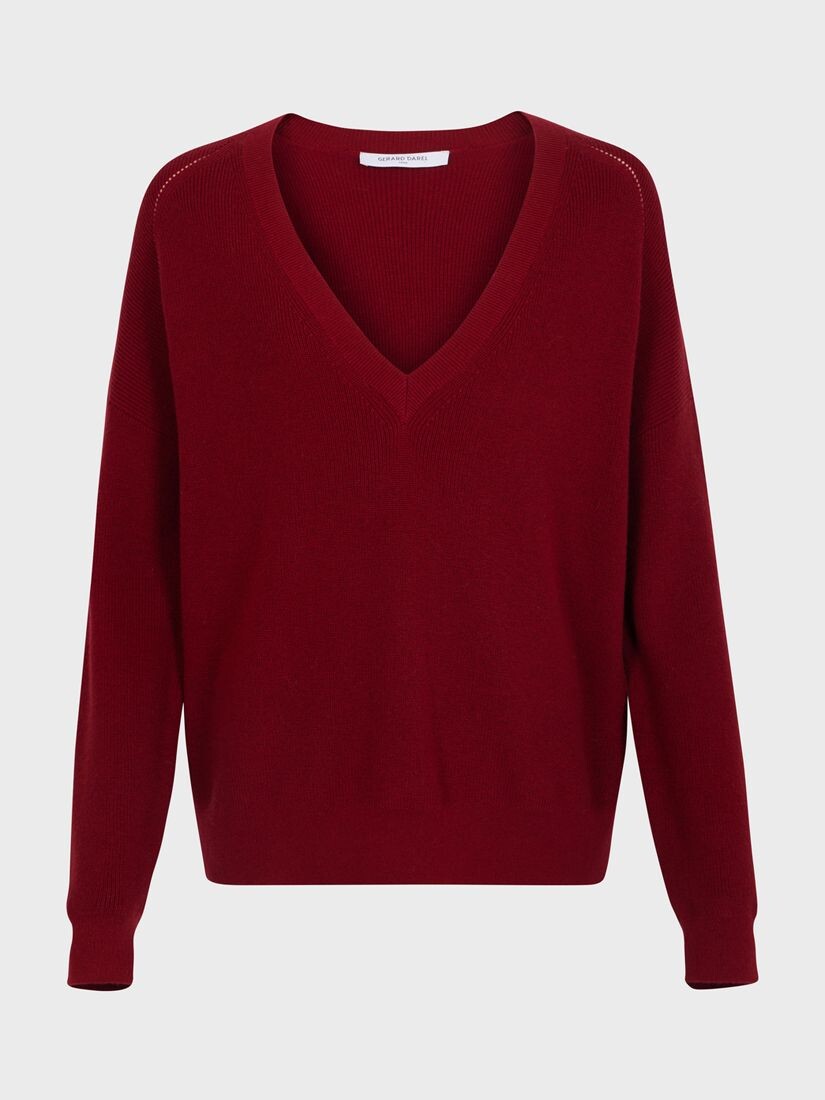 

Лоранна Джемпер Gerard Darel, красное вино, Красный