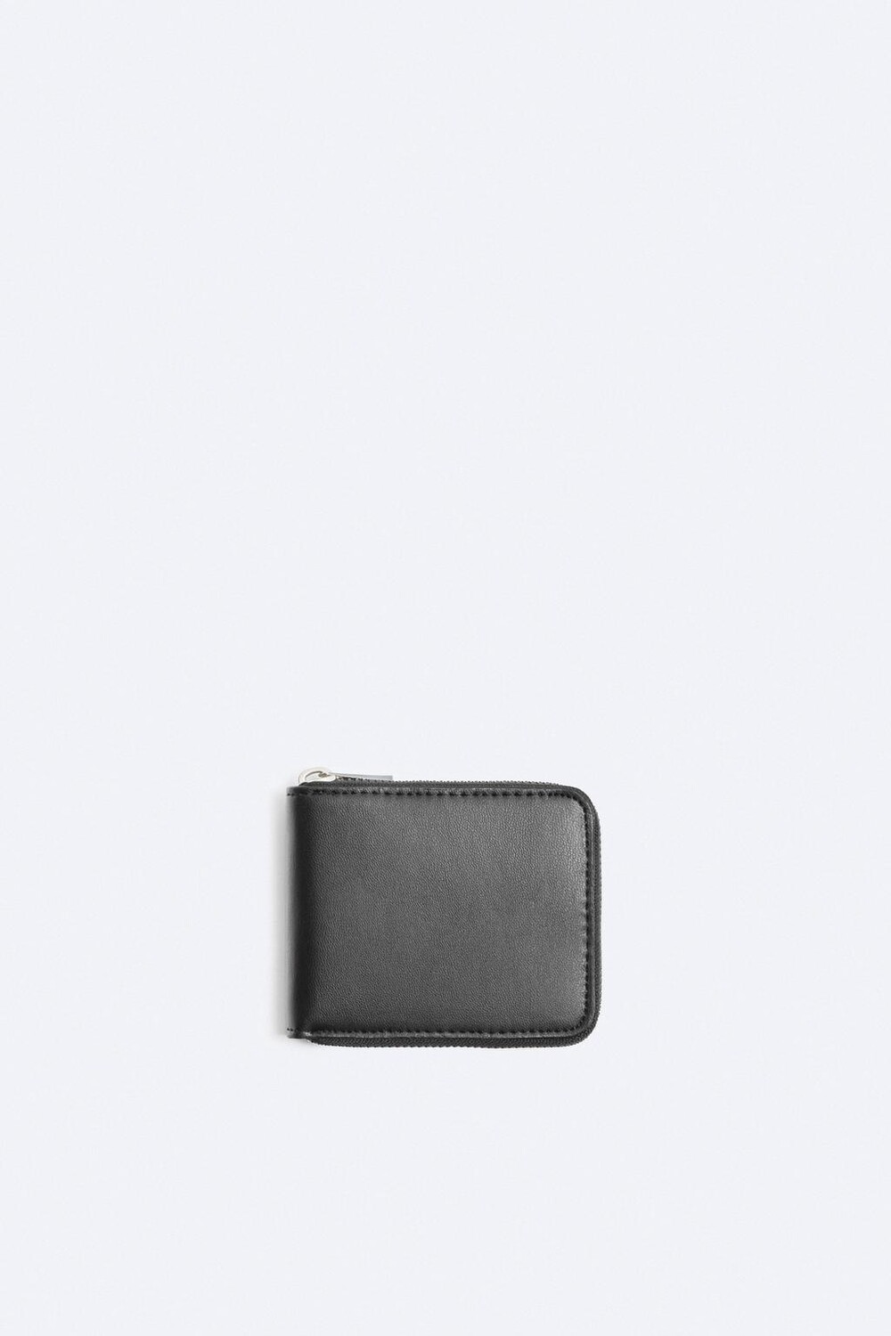 

Кошелек для монет на молнии ZARA, черный