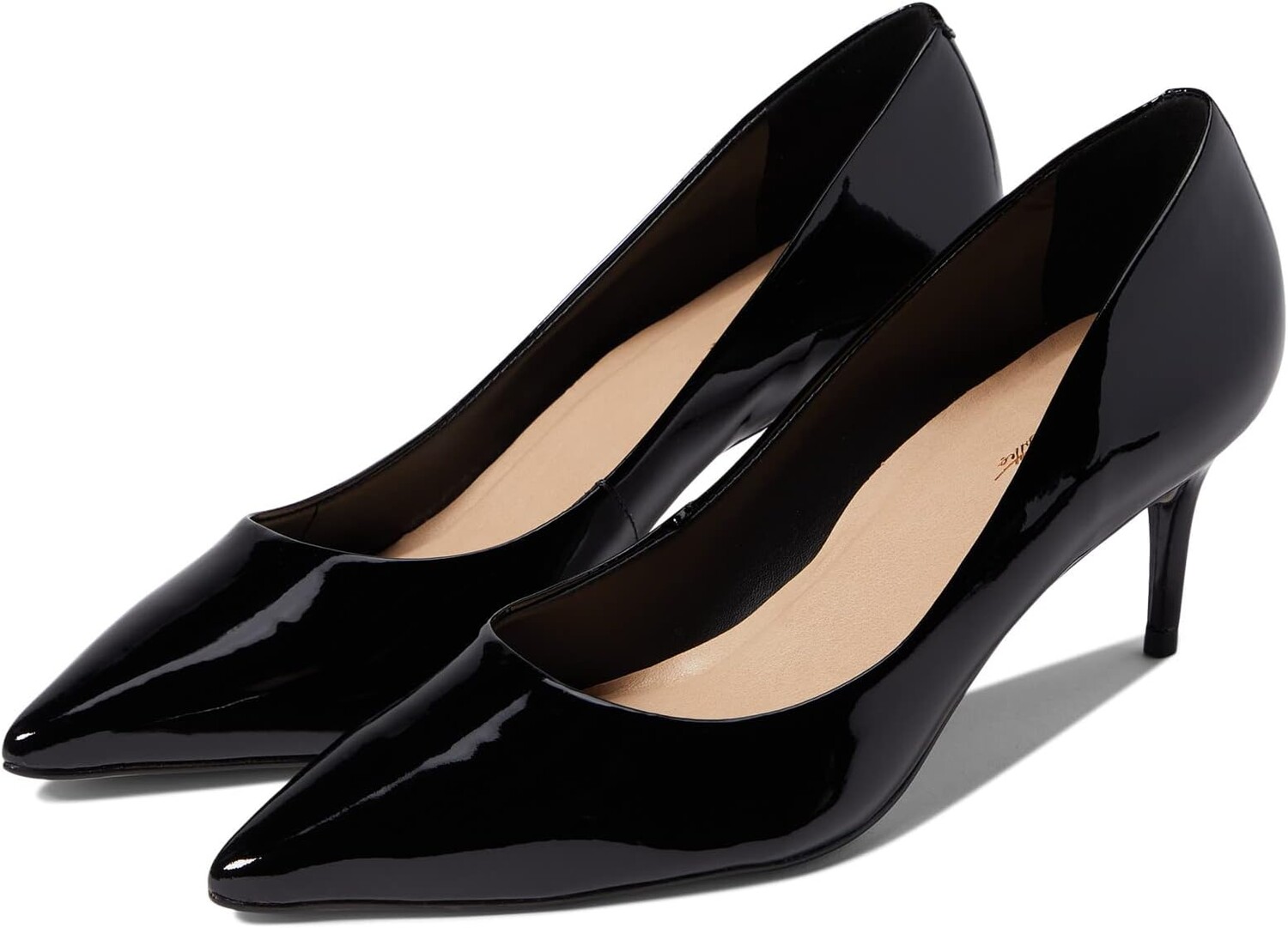 

Туфли Massimo Matteo Celeste Mid Heel Pump, цвет Black Patent