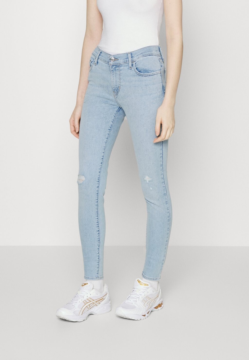 

Джинсы Skinny Fit Levi's 710 Super Skinny, голубой