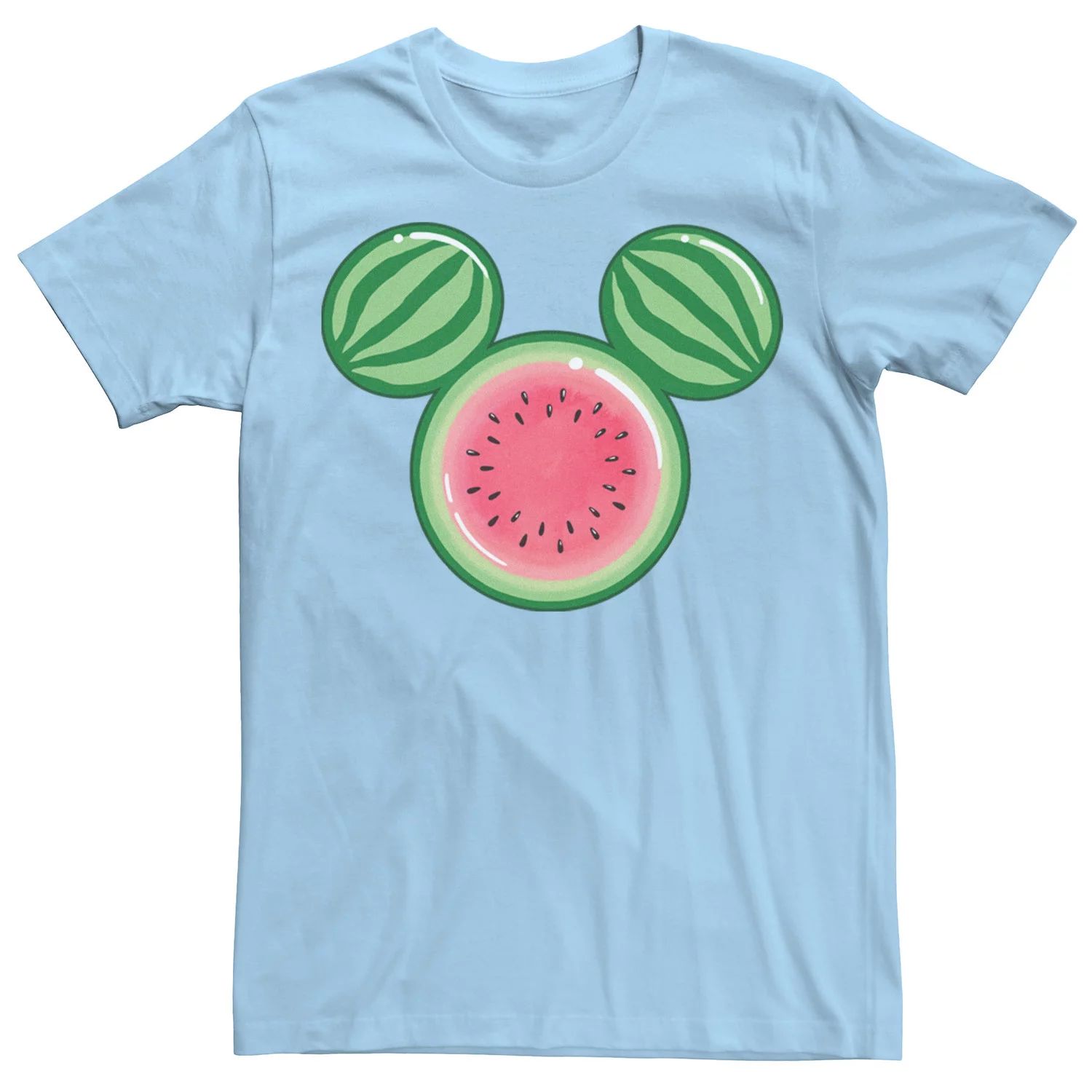 Мужская футболка Disney Mickey & Friends Mickey Watermelon Ears Licensed Character
