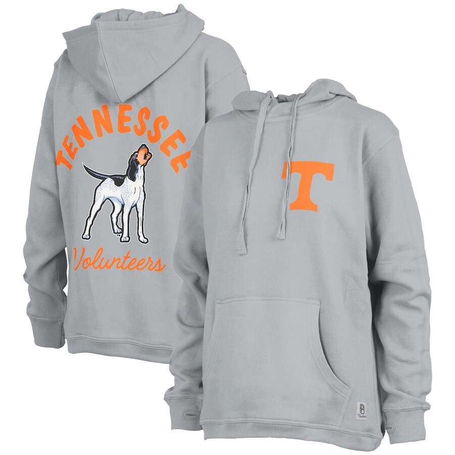 

Пуловер с капюшоном Pressbox Tennessee Volunteers, серый