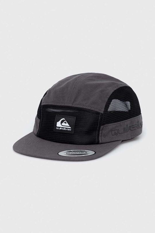 

Хлопковая бейсболка Quiksilver, серый