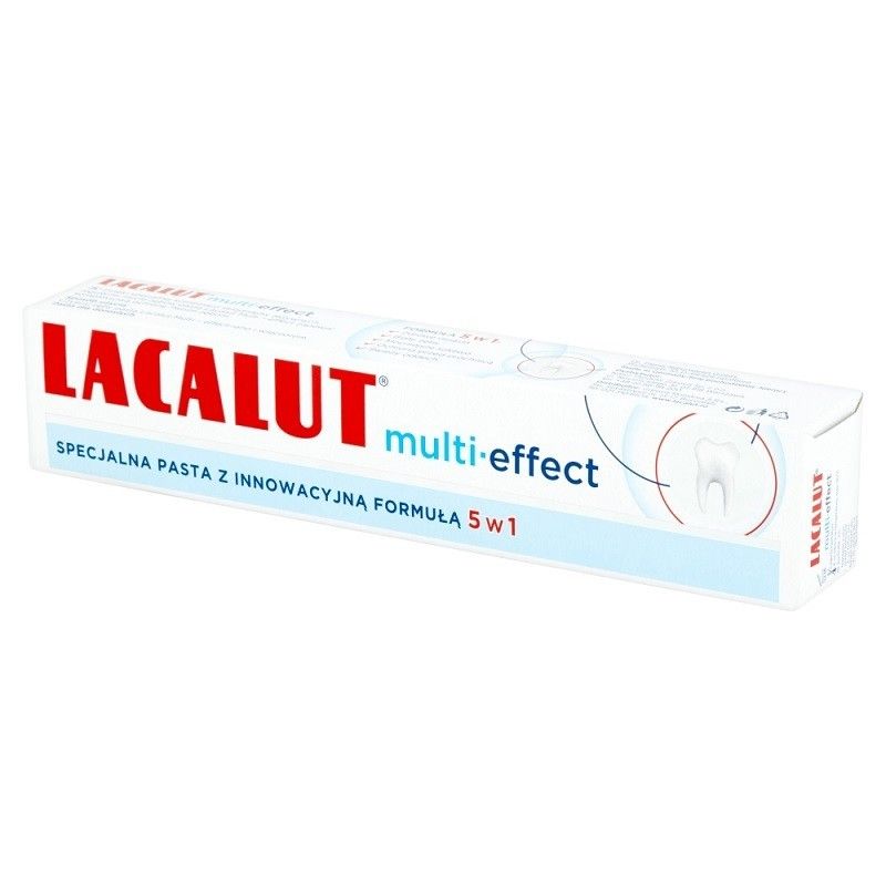 Lacalut Multi-effect Зубная паста, 75 ml паста зубная lacalut multi effect 75 мл