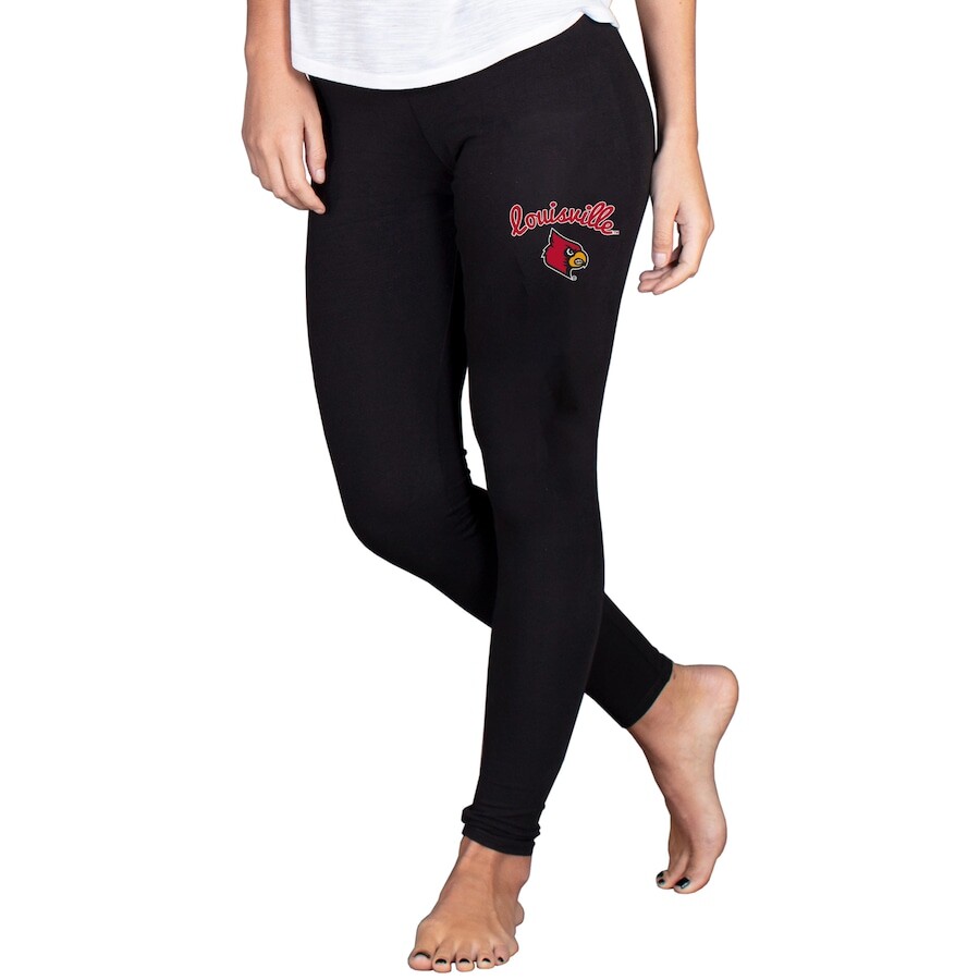

Леггинсы Concepts Sport Louisville Cardinals, черный