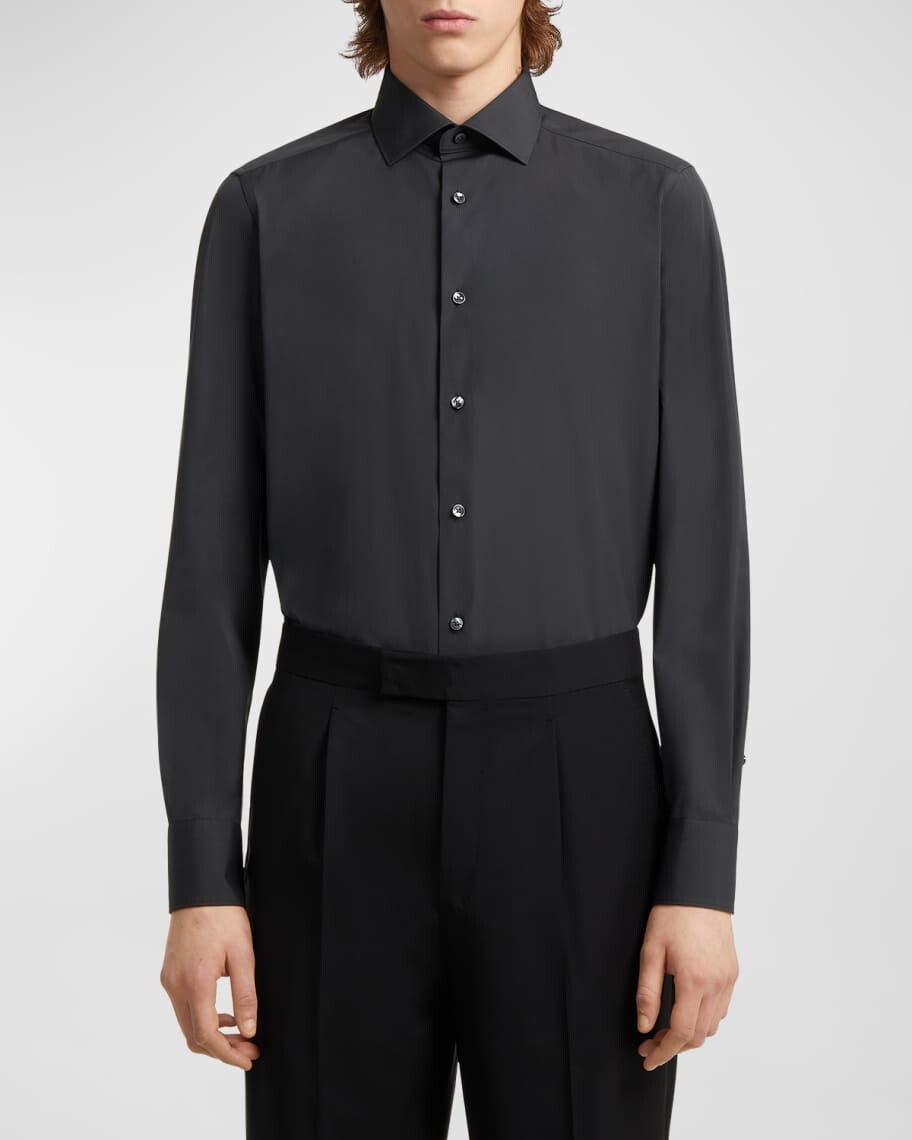 

Мужская классическая рубашка Trofeo Comfort из хлопка ZEGNA