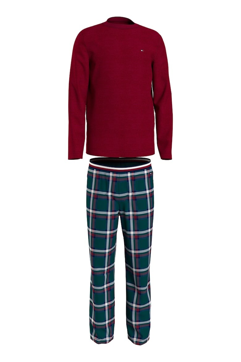 

Пижама с клетчатыми брюками Tommy Hilfiger, красный