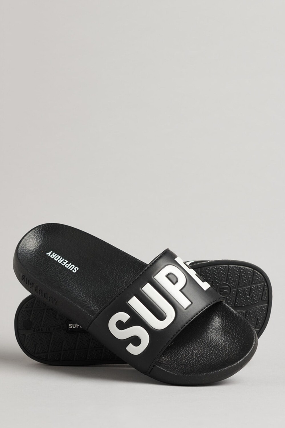 

Шлепанцы Code Core Pool Superdry, черный