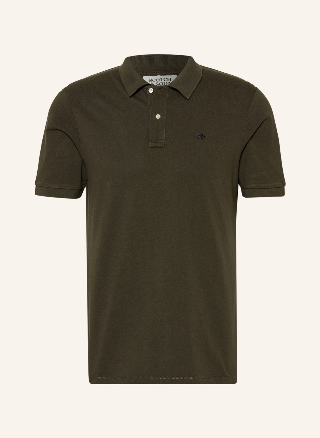 

Рубашка поло SCOTCH & SODA Piqué, хаки