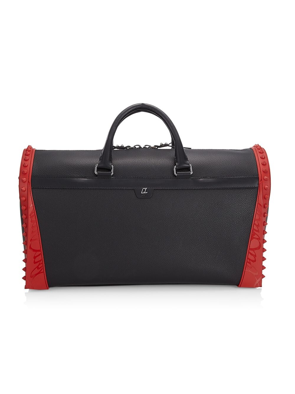 

Кожаная спортивная сумка Sneakender Christian Louboutin, черный