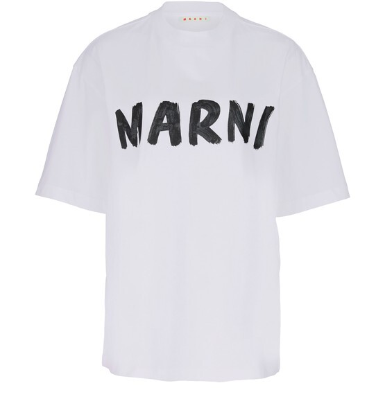 

Рубашка из органического джерси с логотипом Marni