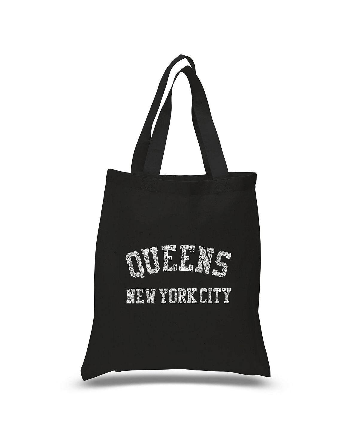 

Queens Neighborhoods — сумка Word Art LA Pop Art, черный