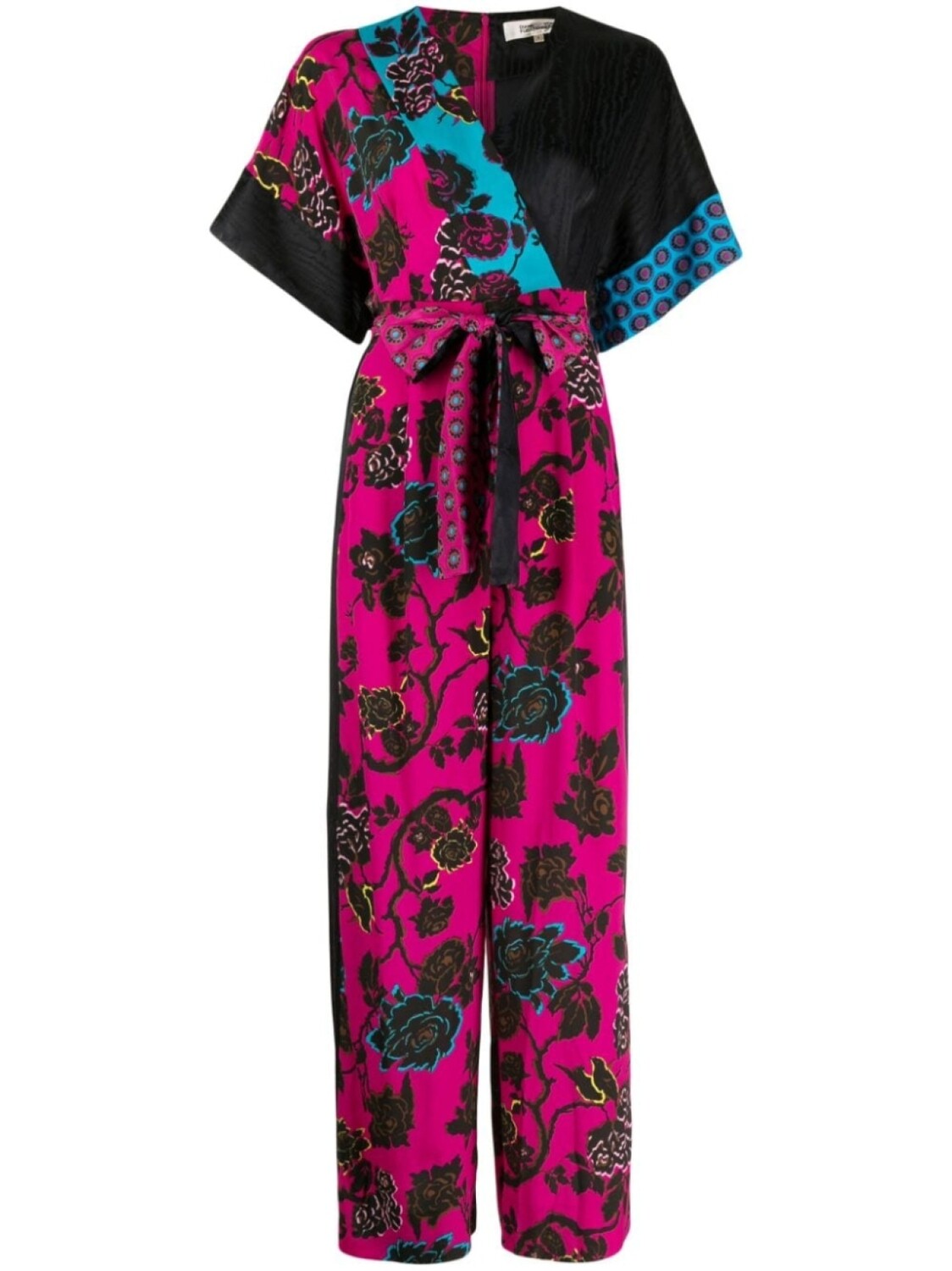 

Diane Von Furstenberg комбинезон Rinna с запахом, разноцветный