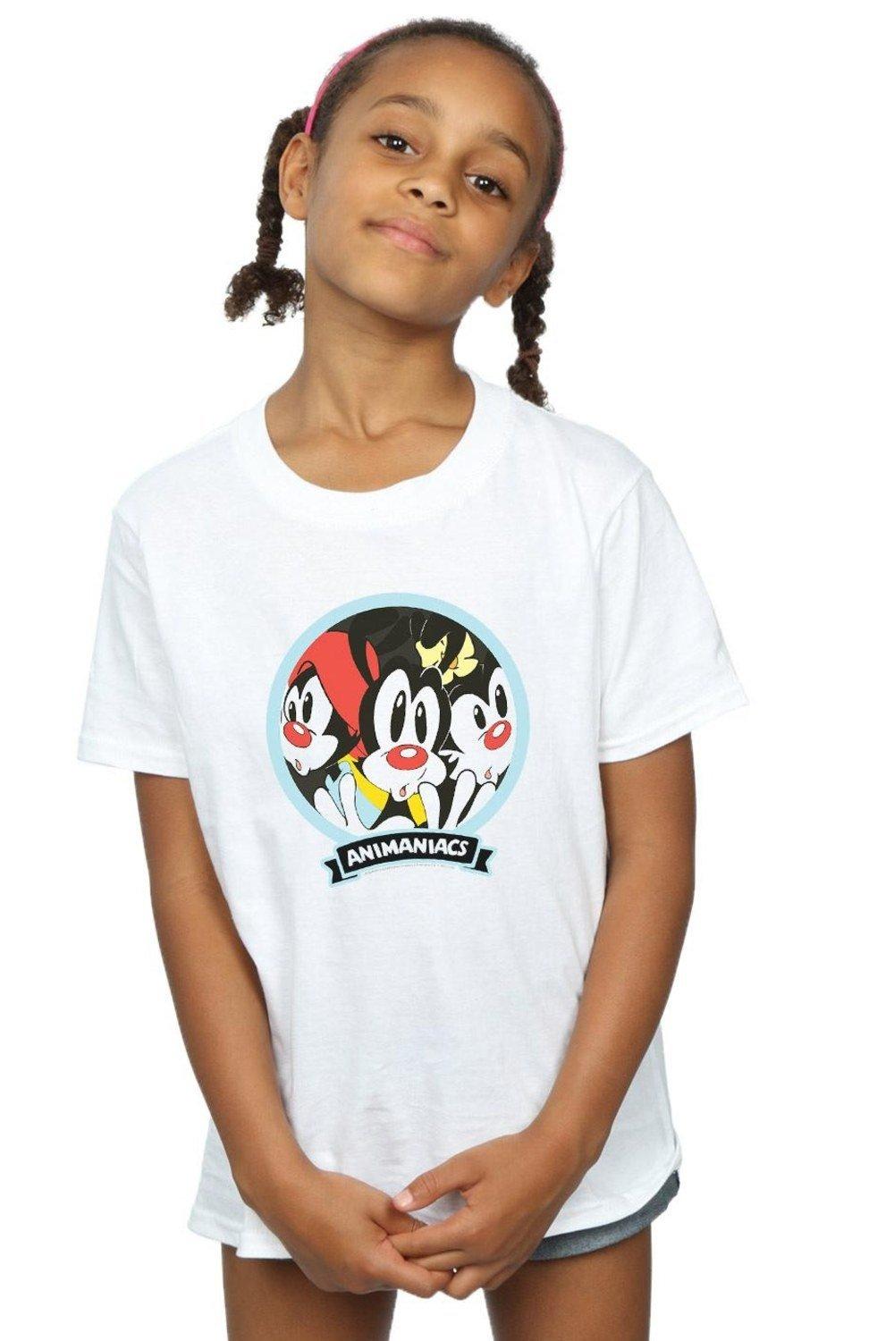 Хлопковая футболка Fisheye Group Animaniacs, белый