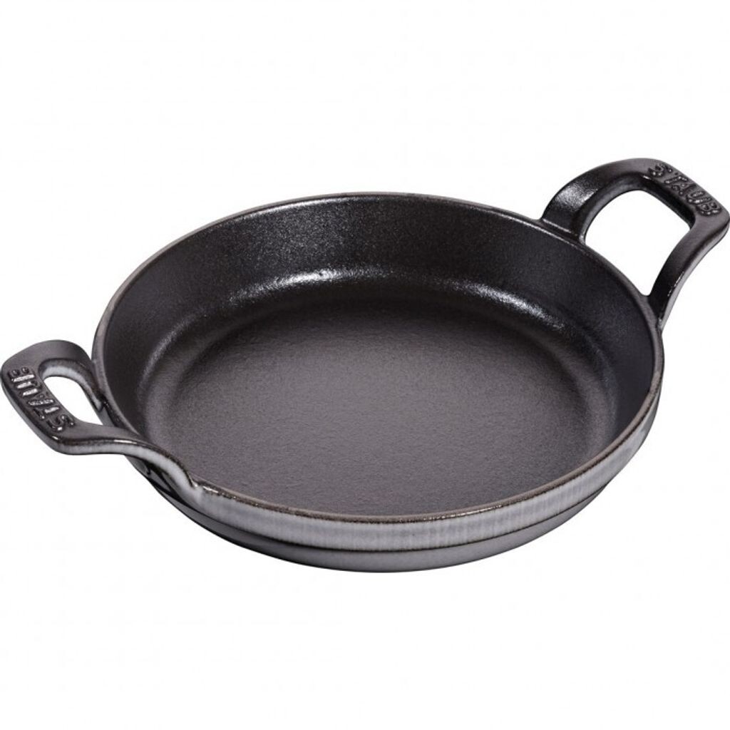

Посуда Staub Форма для запекания круглая графитово-серый 16 см