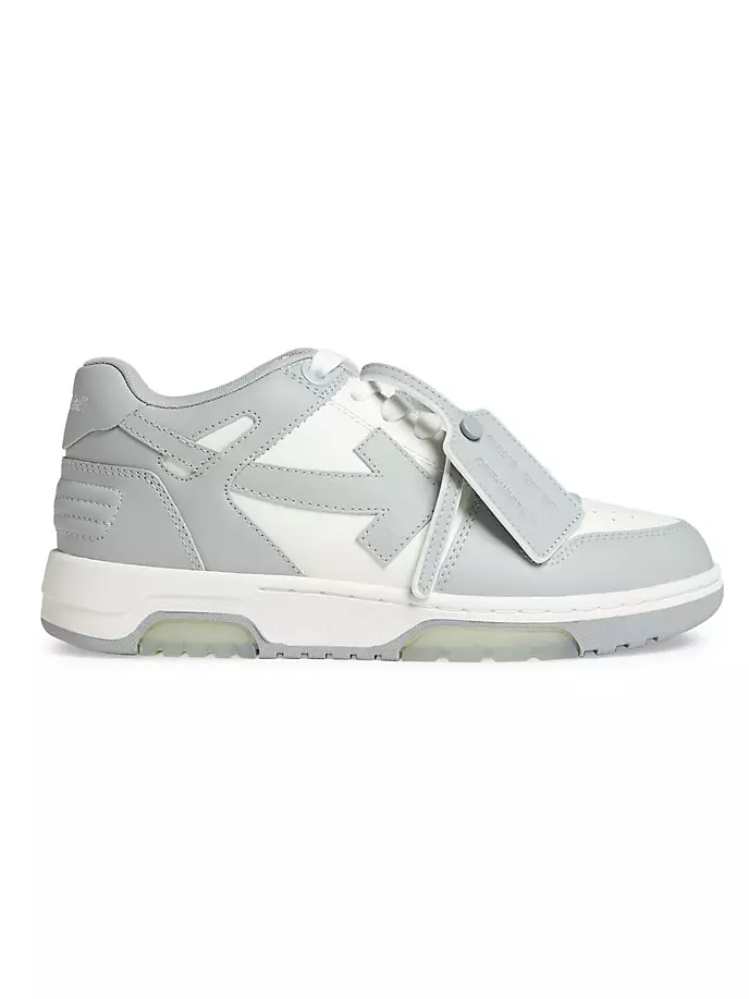 

Кожаные низкие кеды Out Of Office Off-White, белый