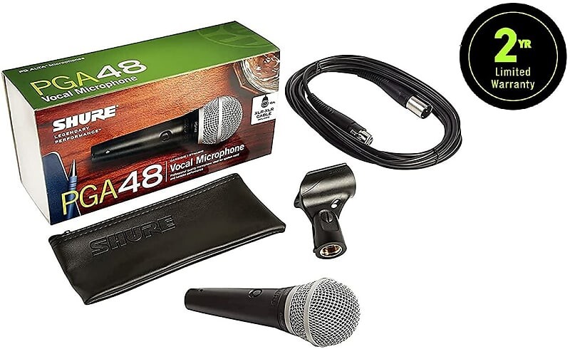 

Вокальный микрофон Shure PGA48-XLR