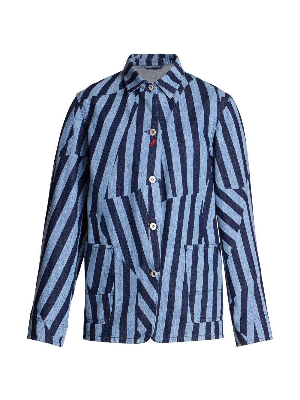 

Рабочая куртка в полоску Dazzle KENZO, синий