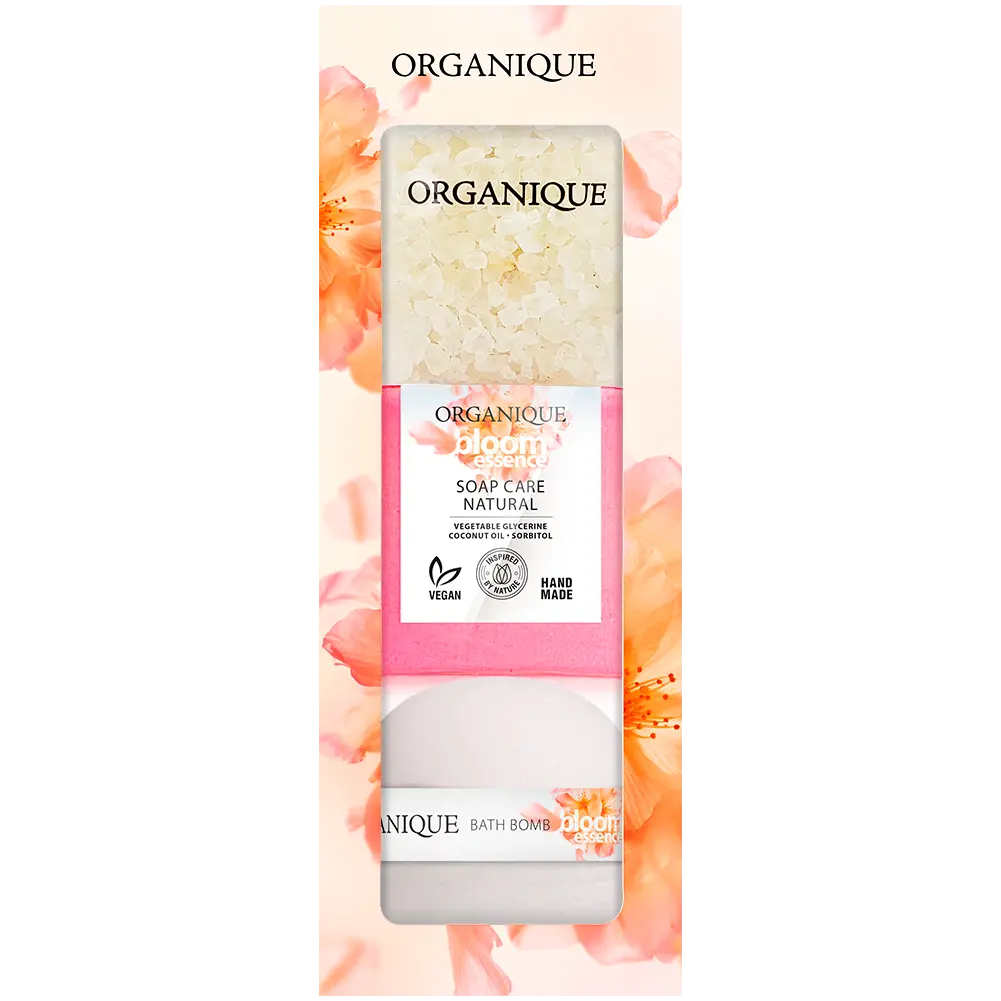 

Набор: бомбочка для ванны Organique Bloom, 200 гр