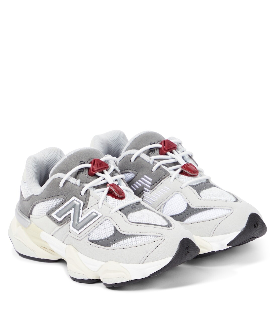 

Кожаные кроссовки New Balance, серый