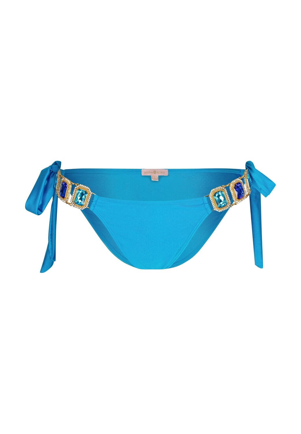 

Плавки бикини Moda Minx Bikini Hose Boujee seitlich gebunden, цвет Sky Blue Shimmer