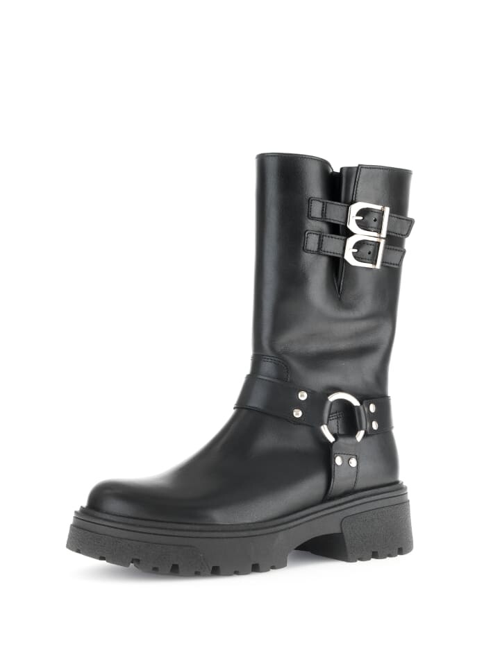 

Ботинки Gabor Fashion Biker und Combat, черный